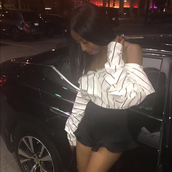 Backwards button down top - Picture 3 of 6